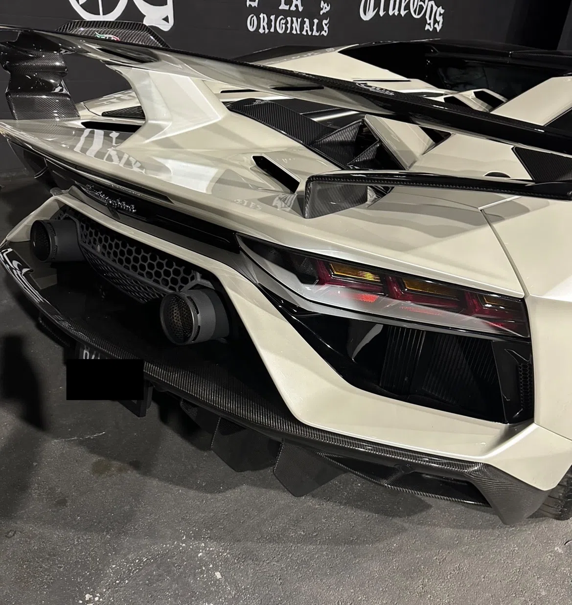 2021 Lamborghini Aventador SVJ Roadster for sale, exterior, Balloon White Pearl