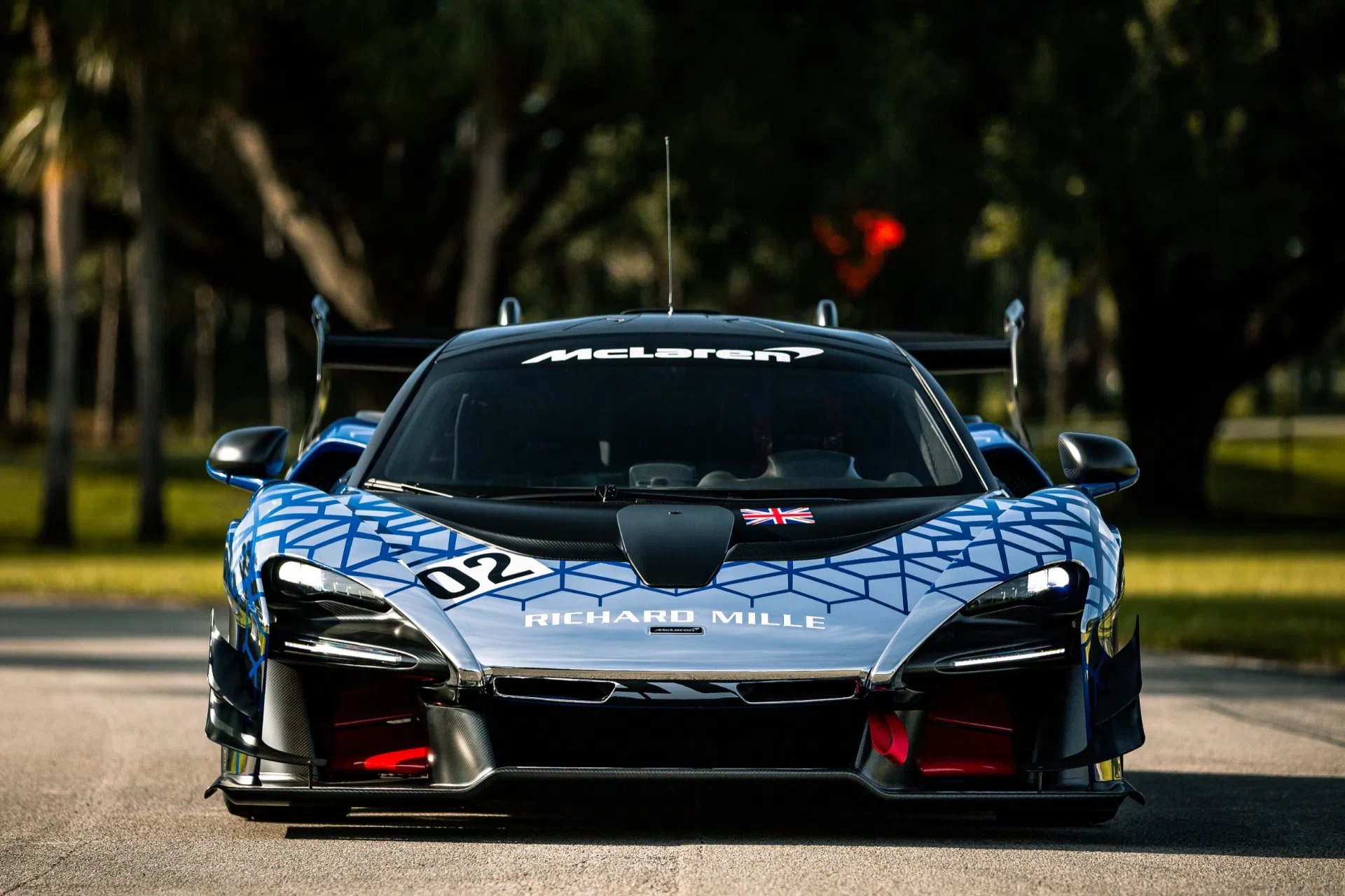 2020 McLaren Senna GTR for sale, exterior, Paris Blue