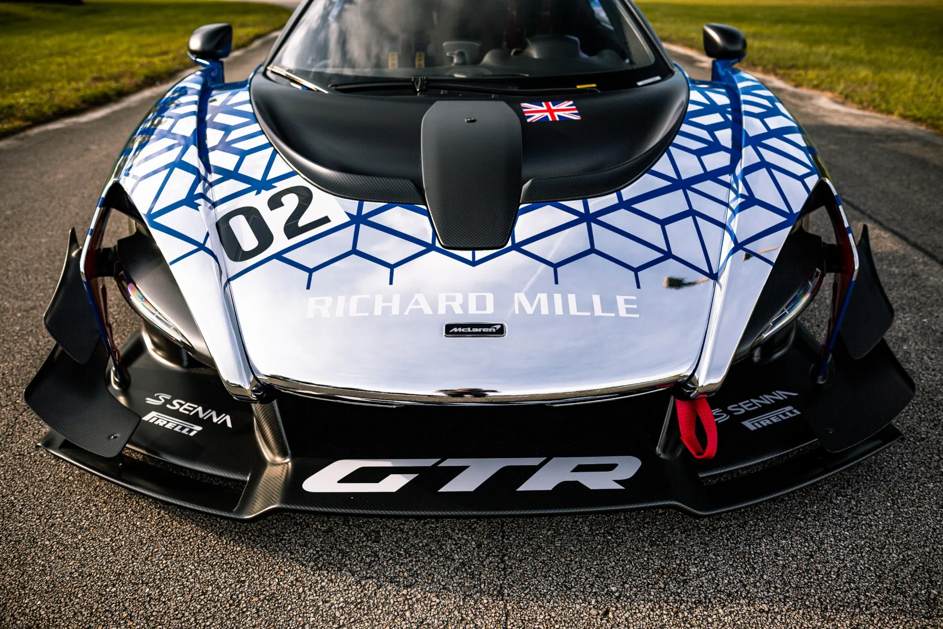 2020 McLaren Senna GTR for sale, exterior, Paris Blue