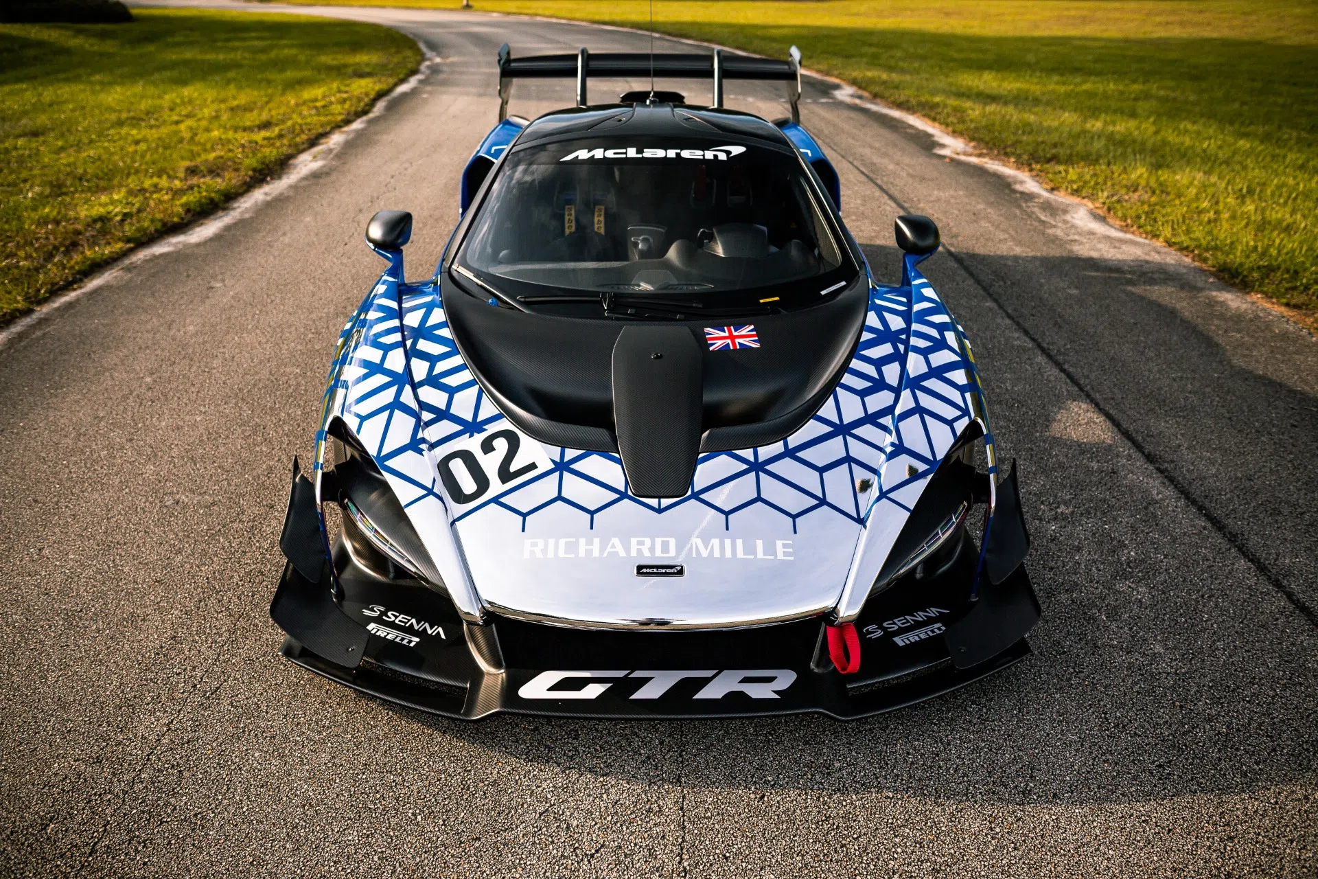 2020 McLaren Senna GTR for sale, exterior, Paris Blue