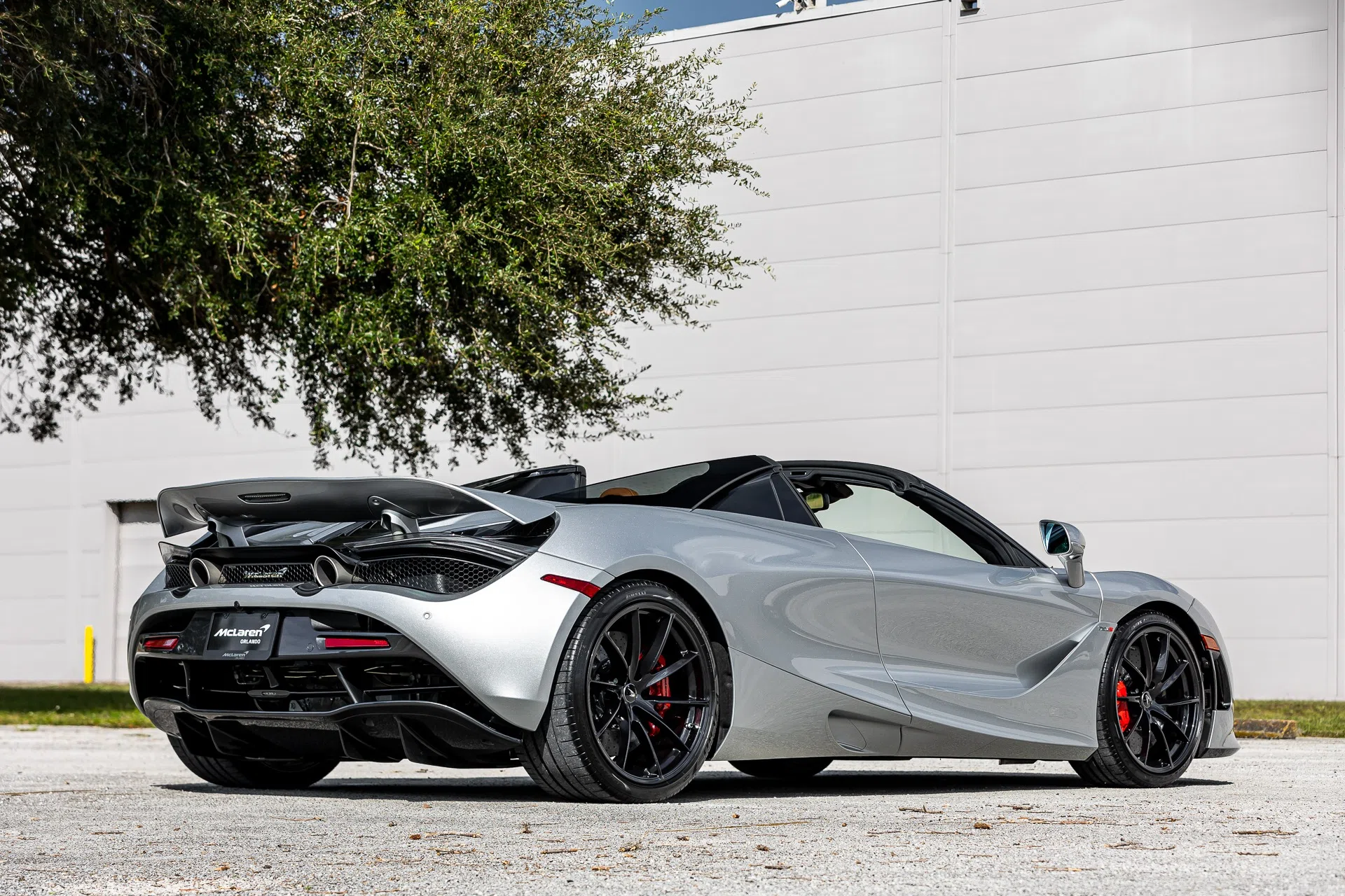 2020 McLaren 720S Spider Luxury for sale, exterior, Supernova Silver
