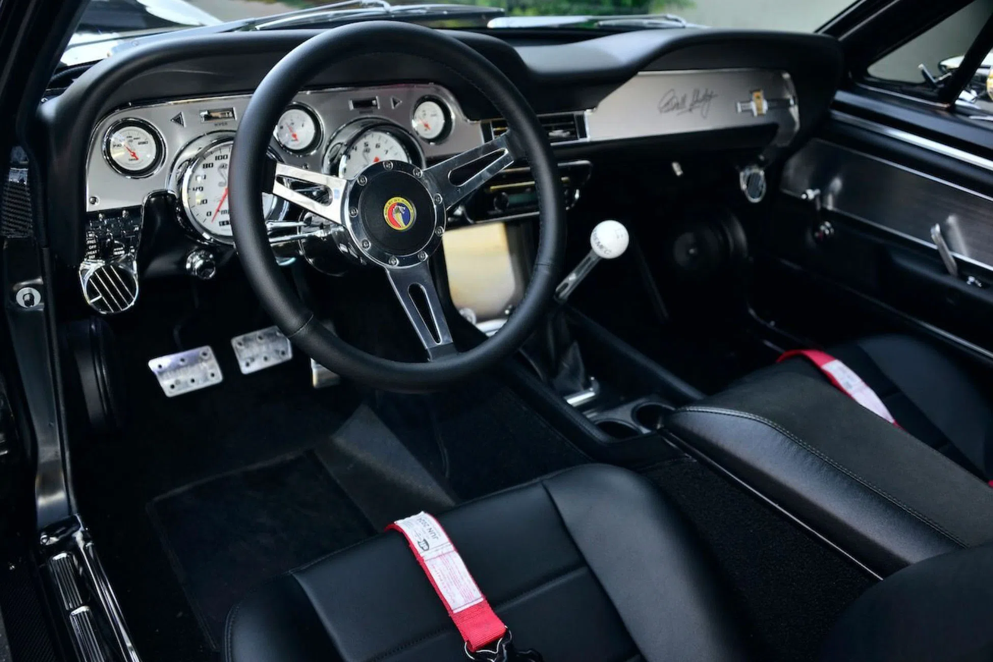 1967 Ford Mustang Shelby GT 500 CR interior, dashboard
