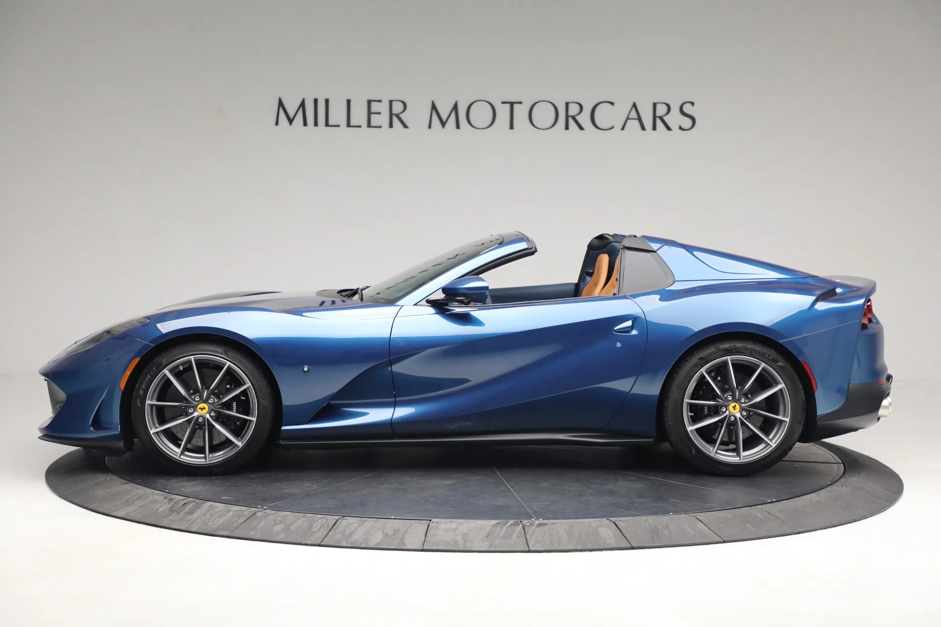 2022 Ferrari 812 GTS for sale, exterior, BLU ABU DHABI