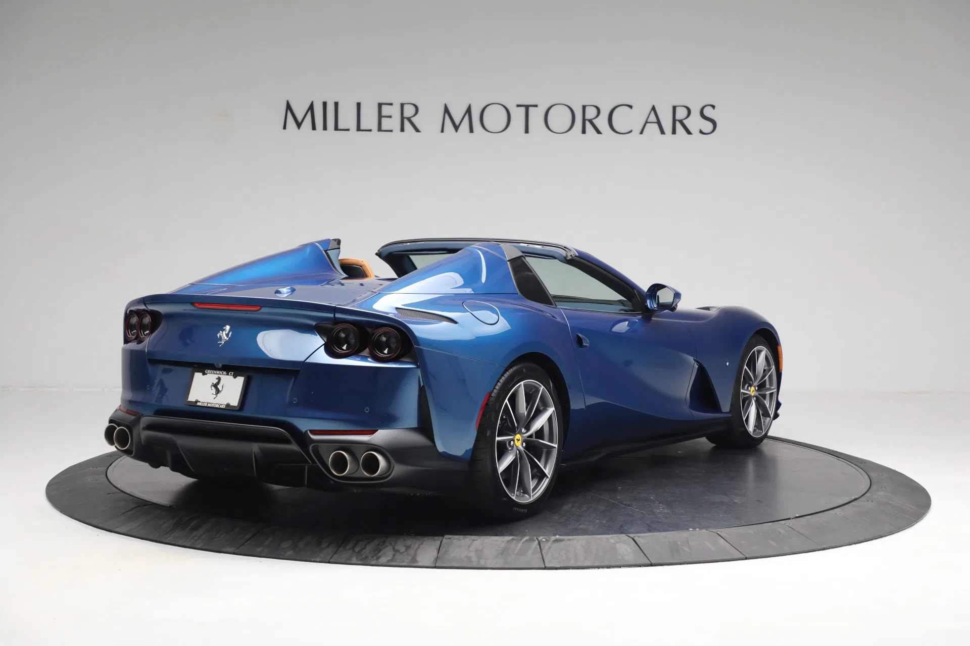 2022 Ferrari 812 GTS for sale, exterior, BLU ABU DHABI