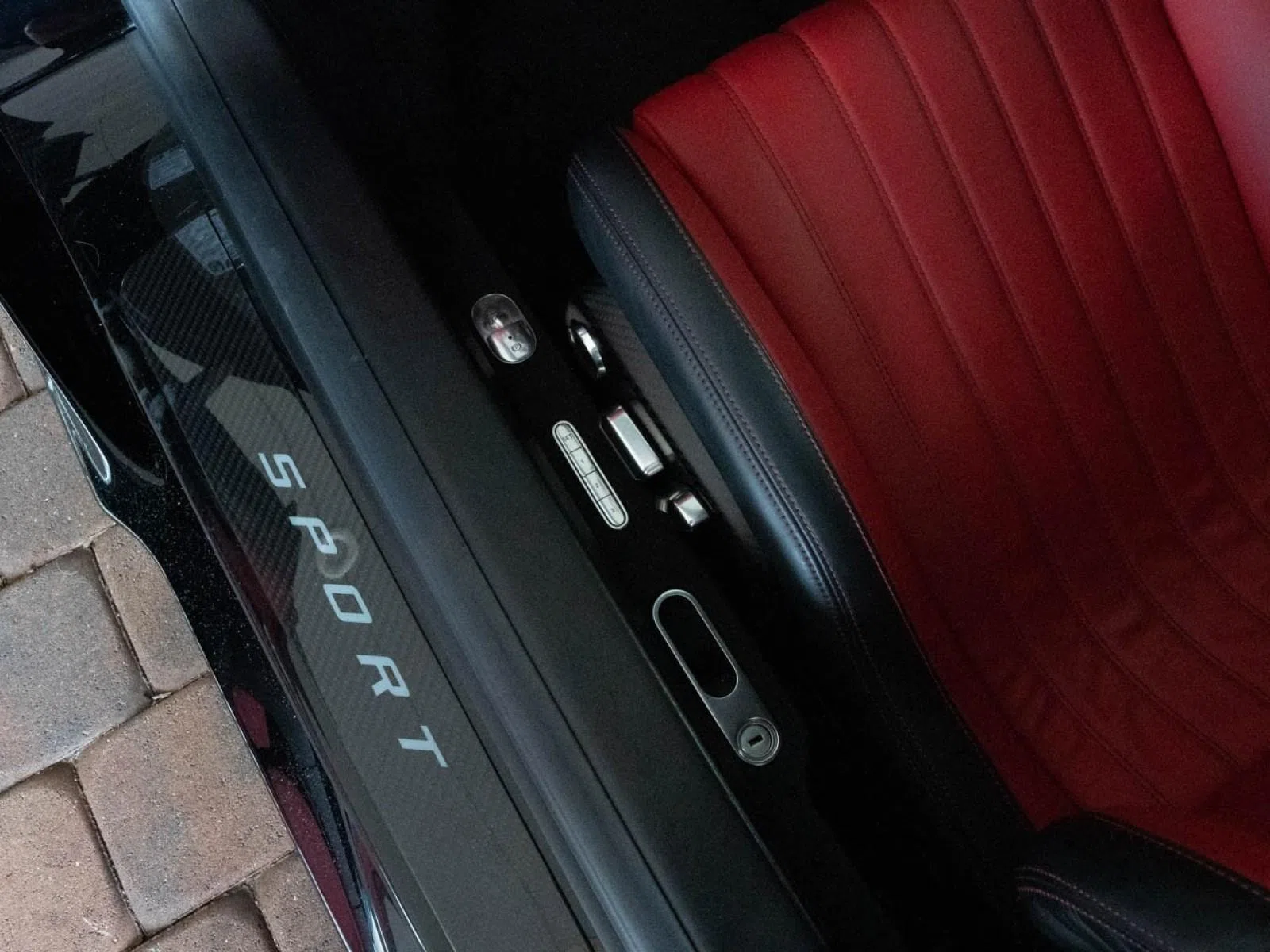 2019 Bugatti Chiron Sport 110 ANS interior, Red, Full leather