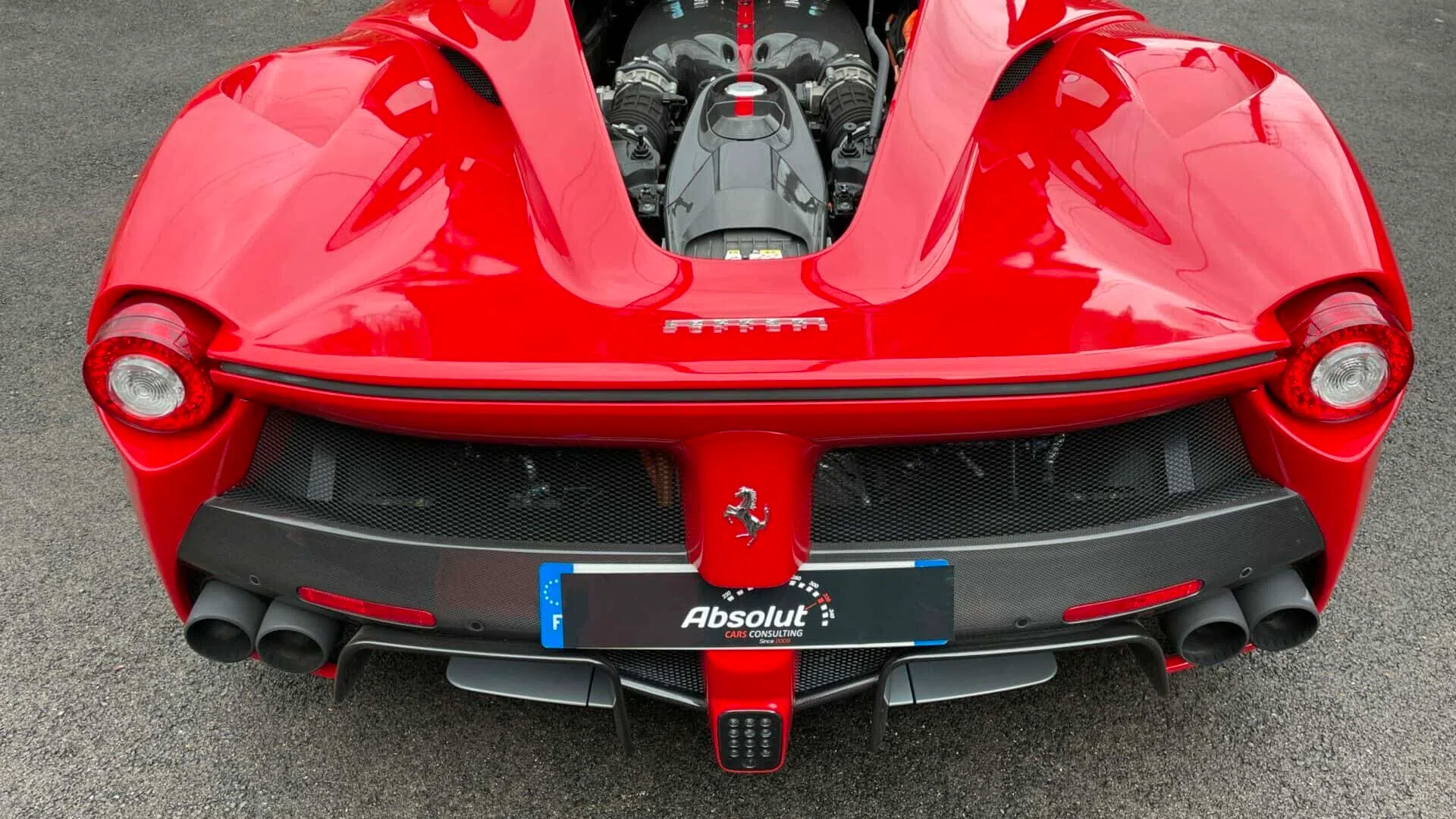 2014 Ferrari LaFerrari for sale, exterior, Rosso Corsa