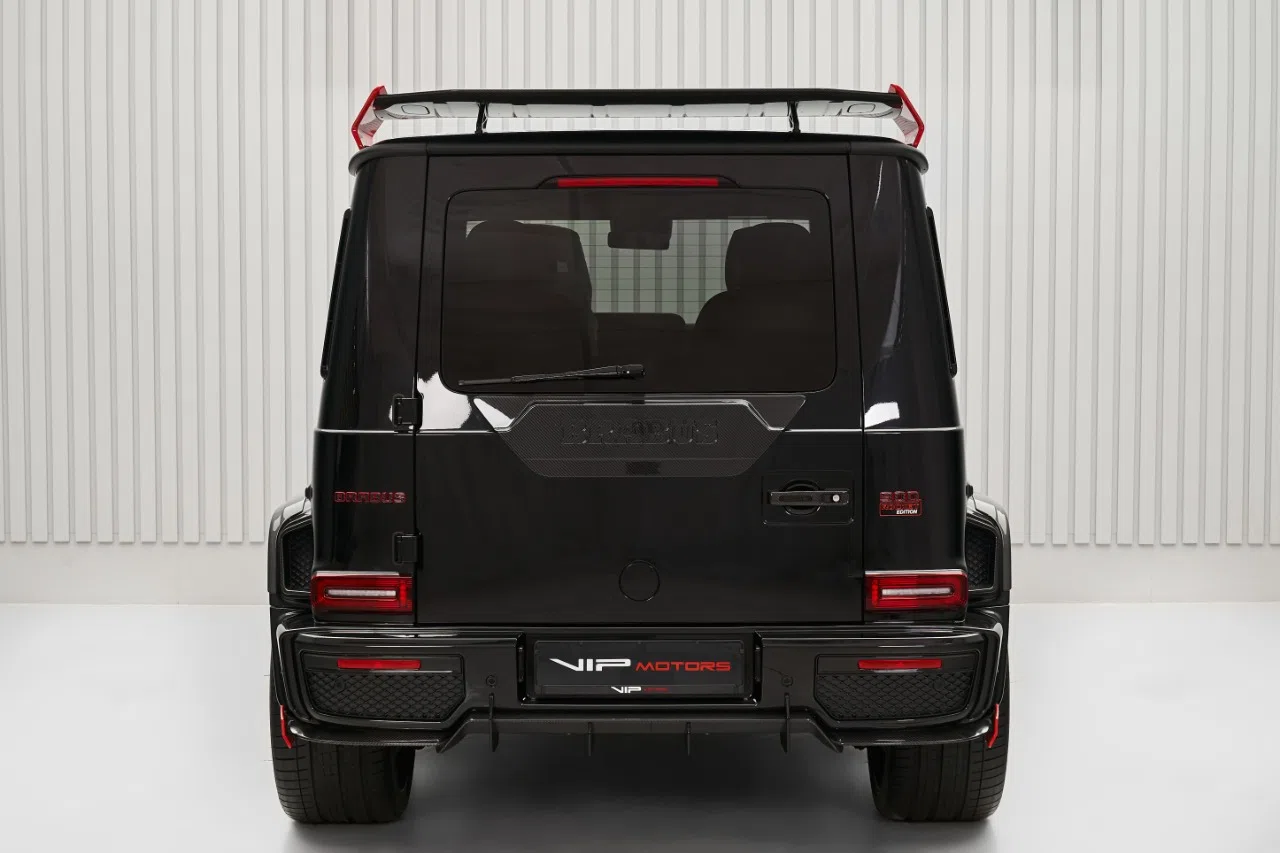 2023 BRABUS G 900 Rocket Edition, rear three-quarter view, Black