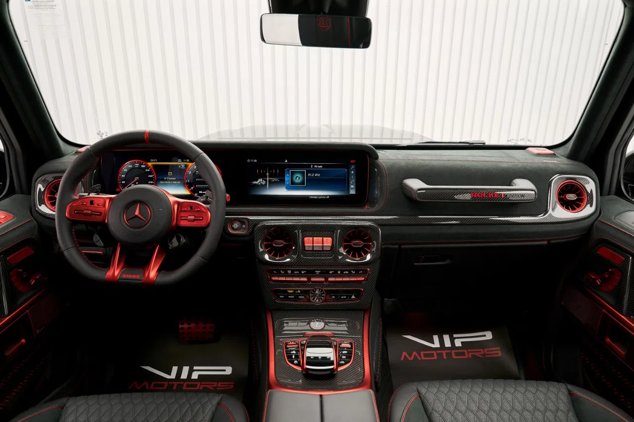 2023 BRABUS G 900 Rocket Edition interior, dashboard