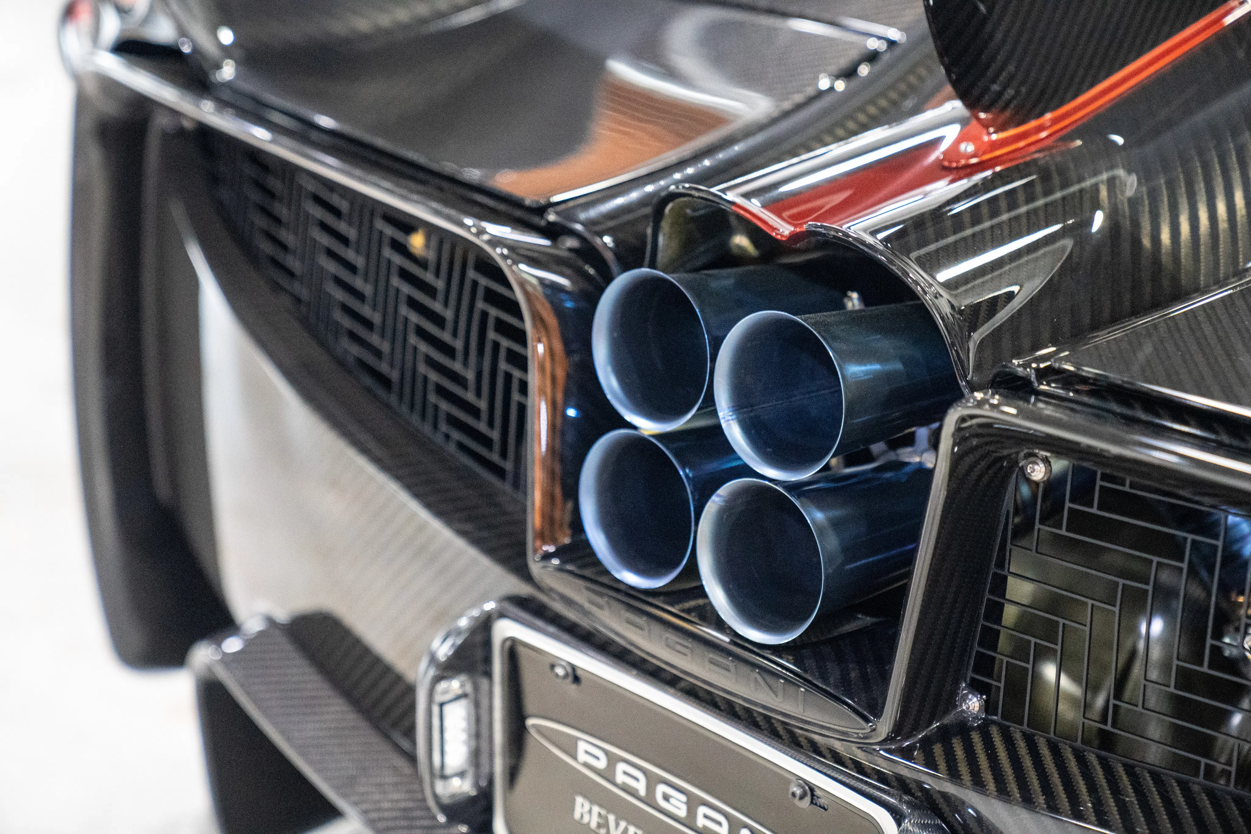 2018 Pagani Huayra Roadster engine