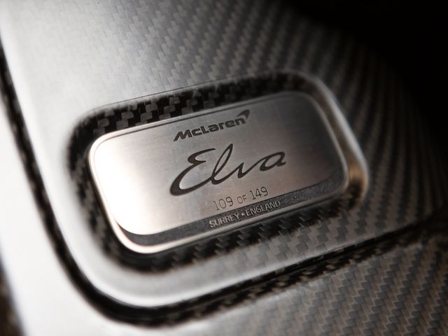 2022 McLaren Elva Roadster, 18/19