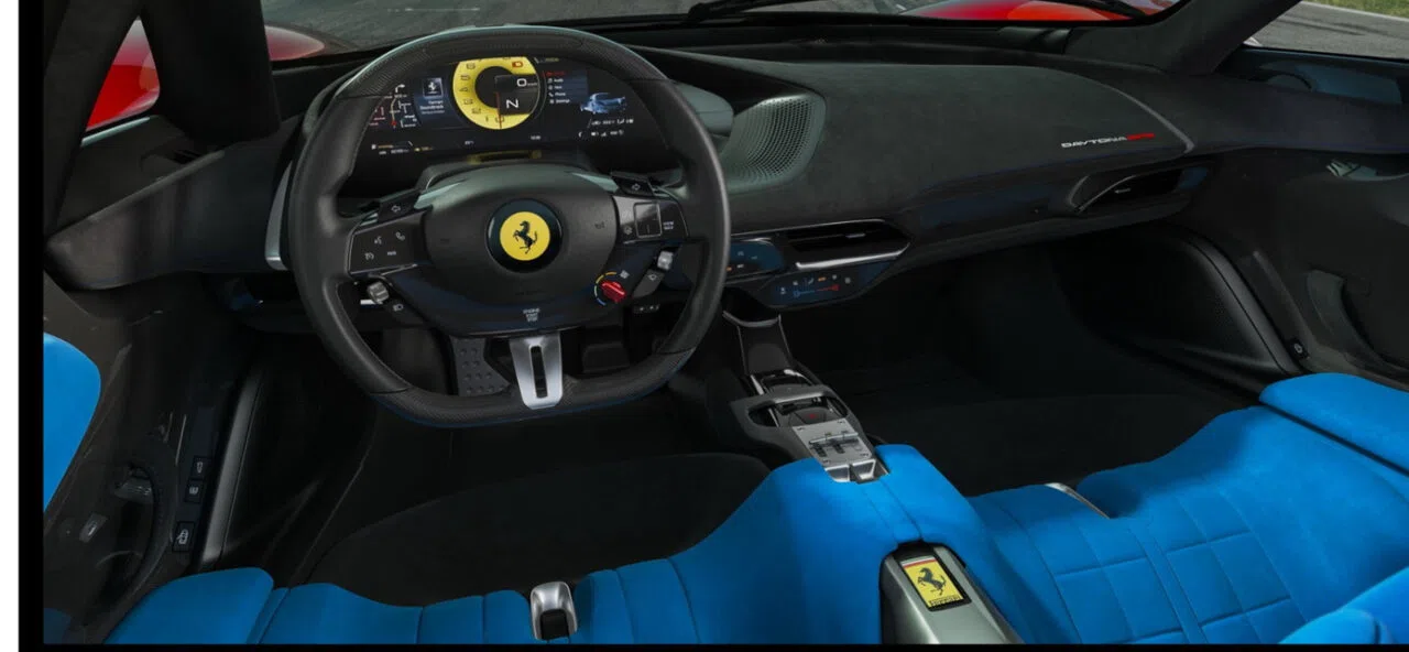 2023 Ferrari Daytona SP3 interior
