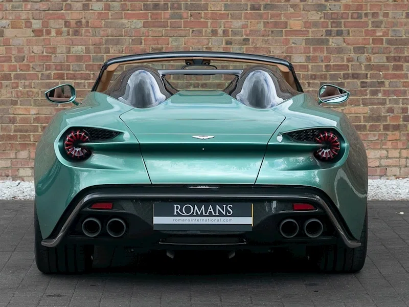 2018 Aston Martin Vanquish Zagato Coupe for sale, exterior, Grün Metallic
