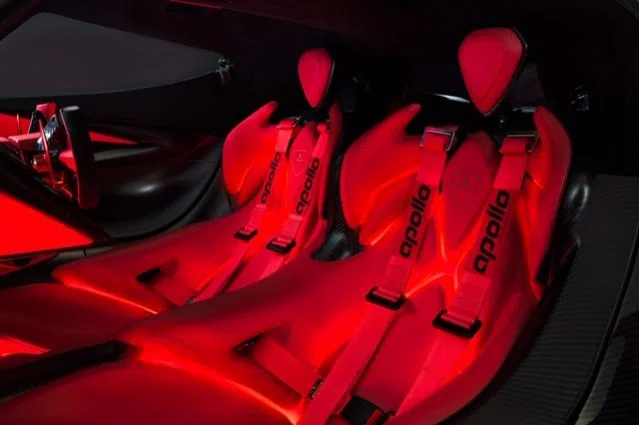 2021 Apollo IE interior, seats