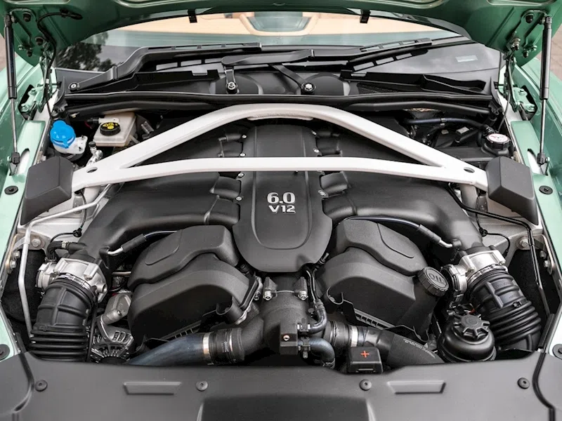 2018 Aston Martin Vanquish Zagato Coupe engine