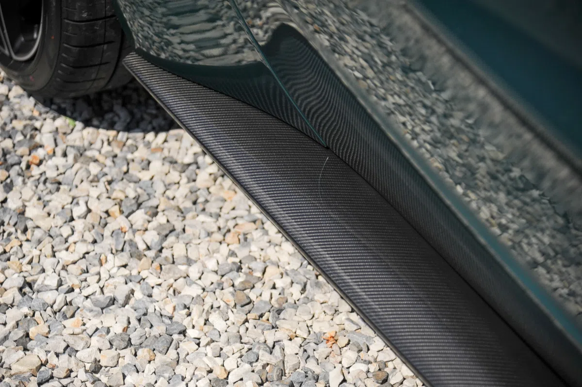2022 Aston Martin V12 Speedster DBR1 Package interior, door sill