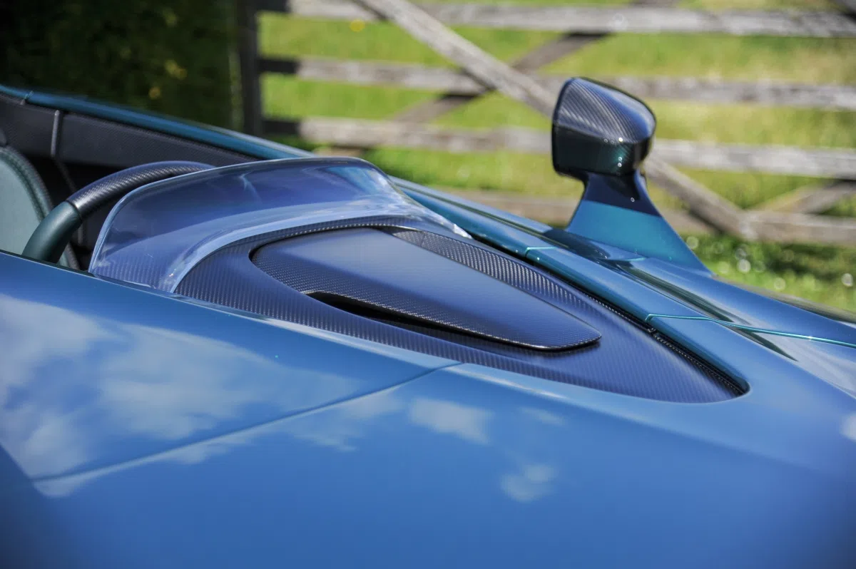 2022 Aston Martin V12 Speedster DBR1 Package, detail