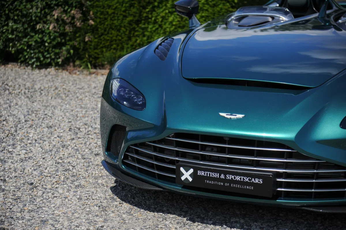 2022 Aston Martin V12 Speedster DBR1 Package for sale, exterior, Forest Green