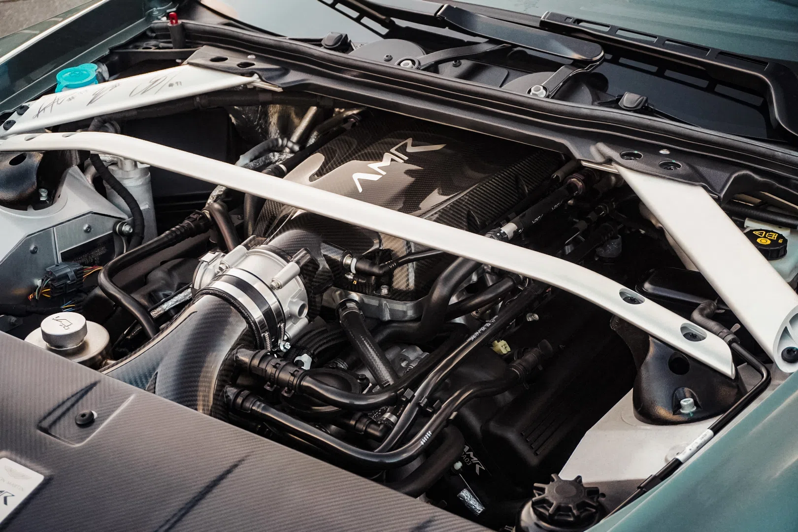 2017 Aston Martin Vantage AMR Pro V8 1 of 7 engine