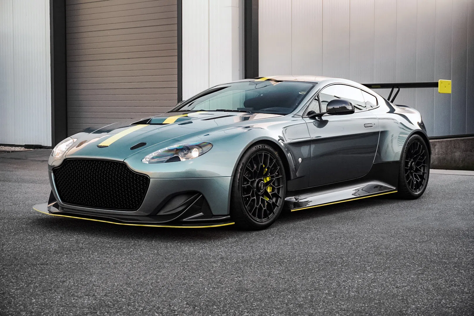 2017 Aston Martin Vantage AMR Pro V8 1 of 7 for sale, exterior, Stirling Green
