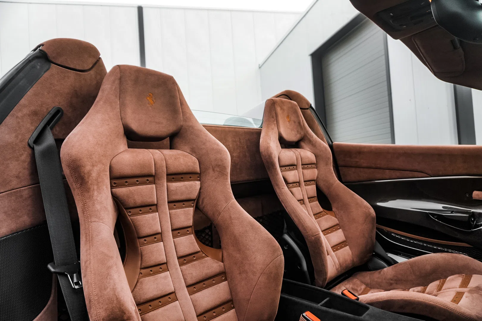 2019 Ferrari 488 Pista Spider interior, seats