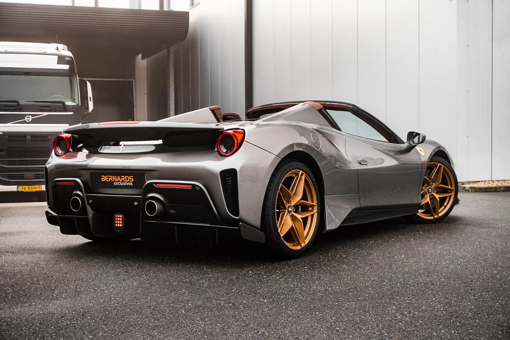 2019 Ferrari 488 Pista Spider for sale, exterior, Grigio Ferro