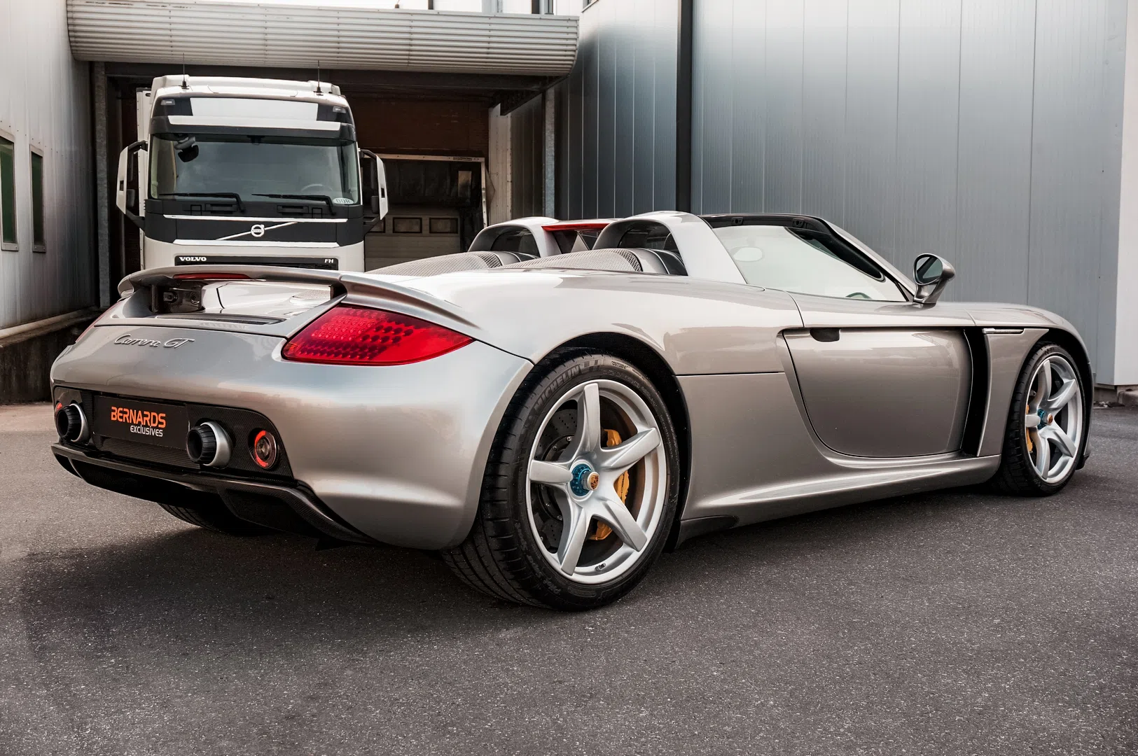 2004 Porsche Carrera GT for sale, exterior, GT silver metallic