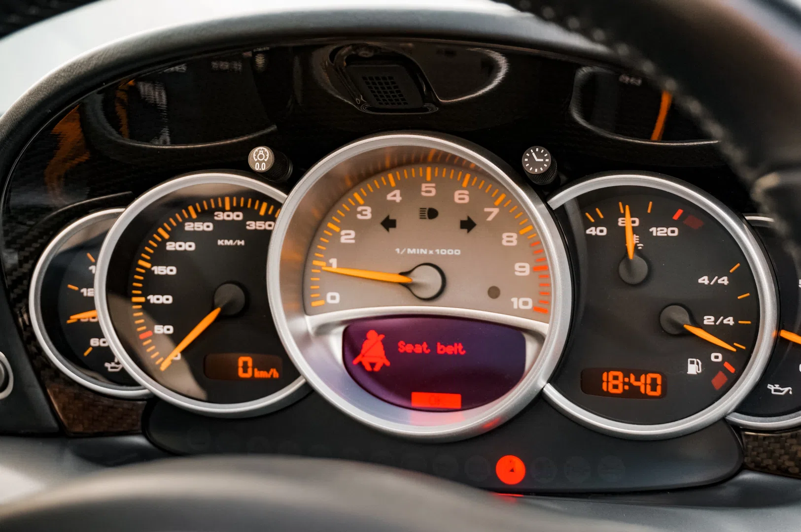 2004 Porsche Carrera GT interior