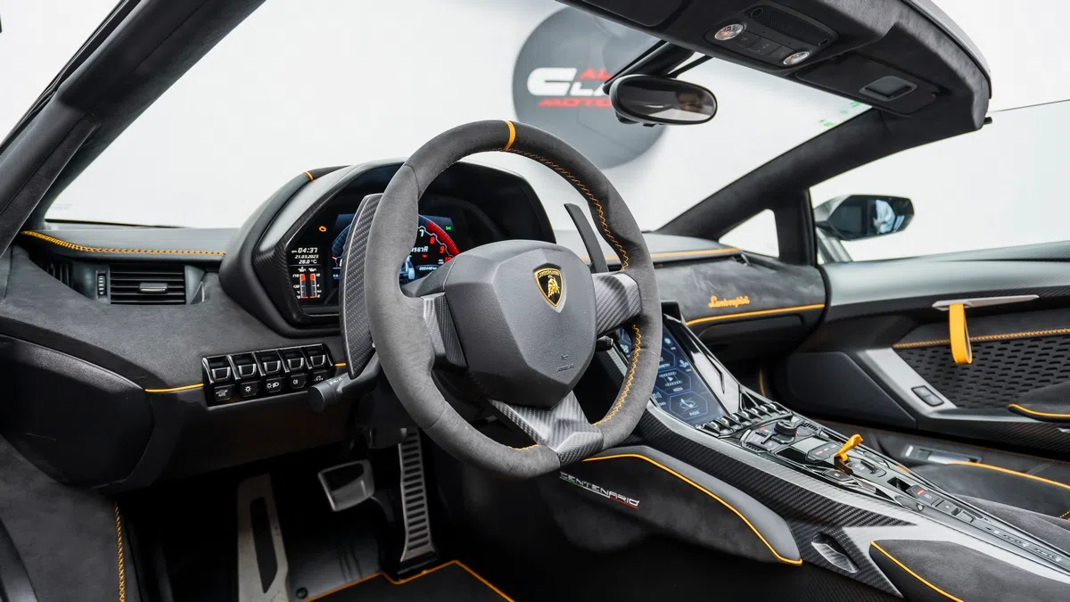 2018 Lamborghini Centenario Roadster 1 of 20 interior