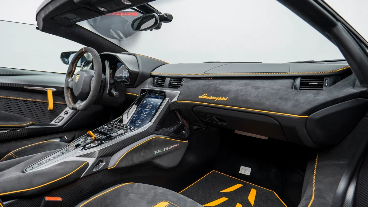 2018 Lamborghini Centenario Roadster 1 of 20 interior, dashboard