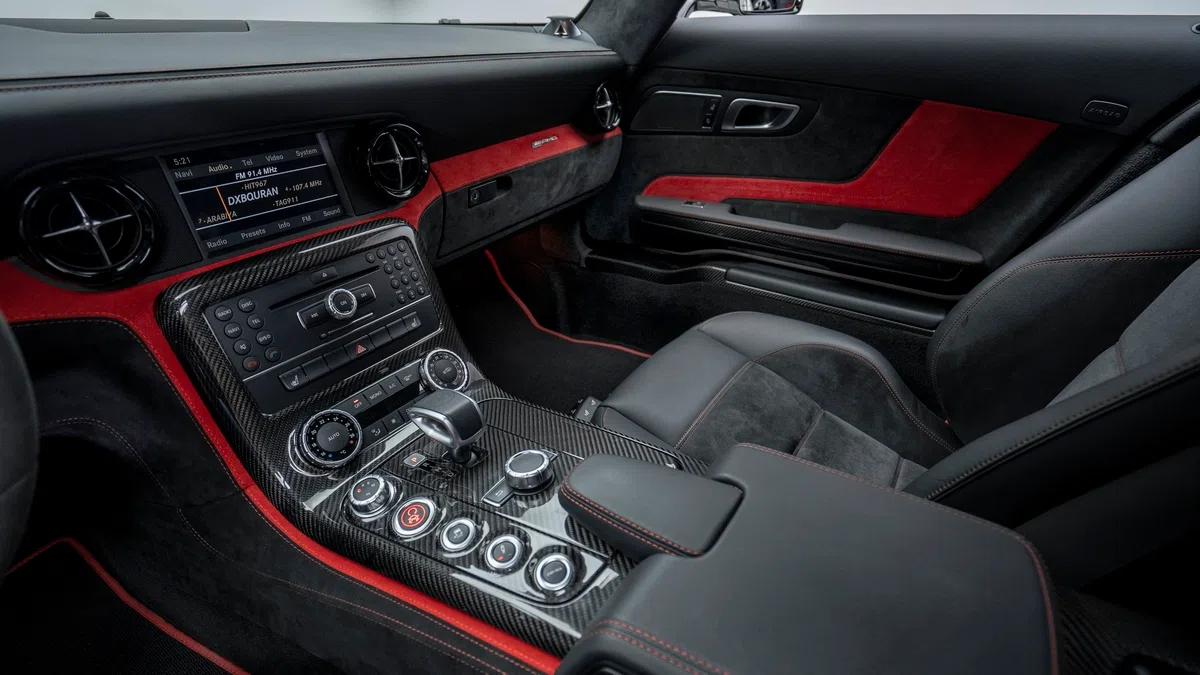 2014 Mercedes-Benz SLS AMG Black Series interior