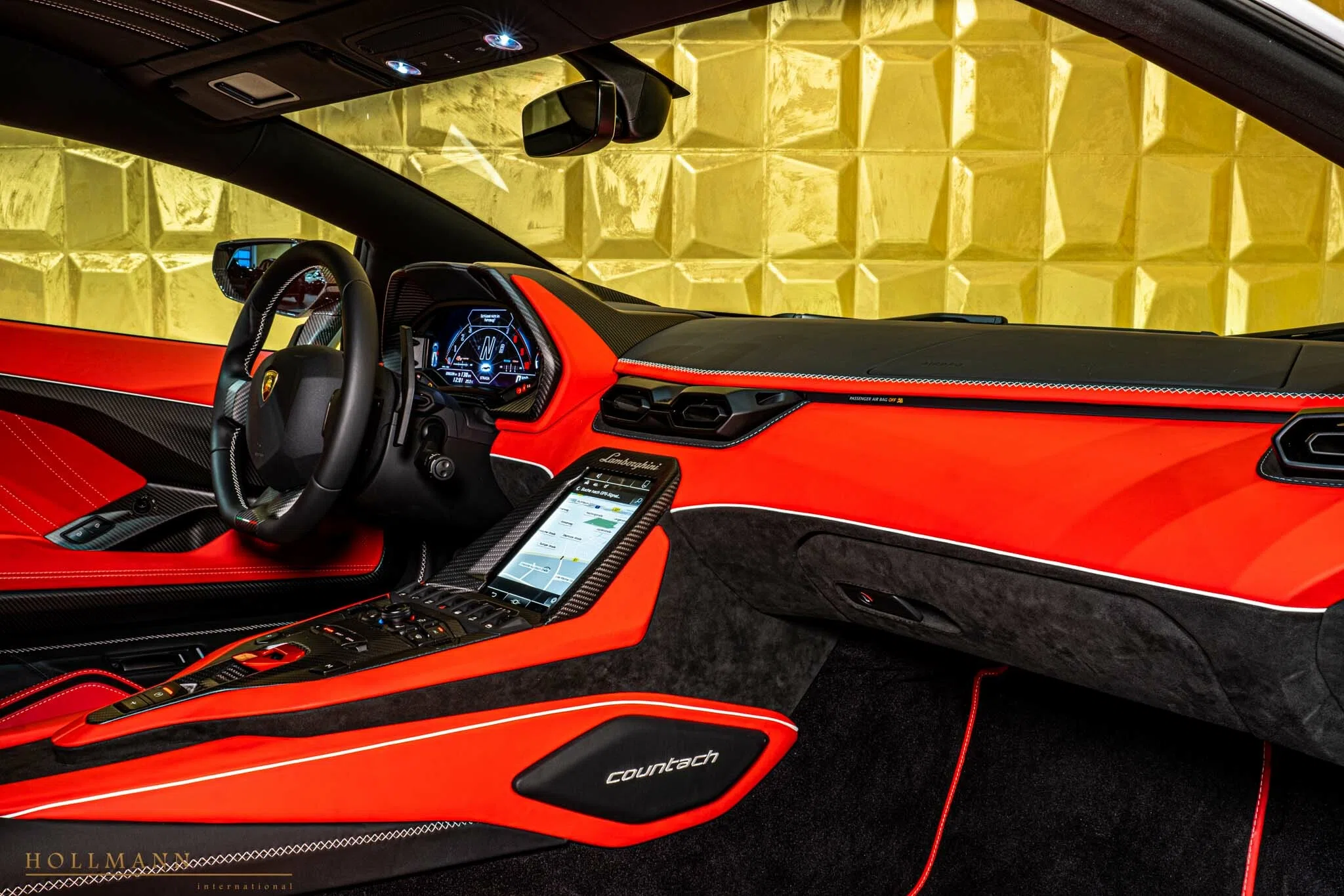 2023 Lamborghini Countach LPI 800-4 interior, dashboard
