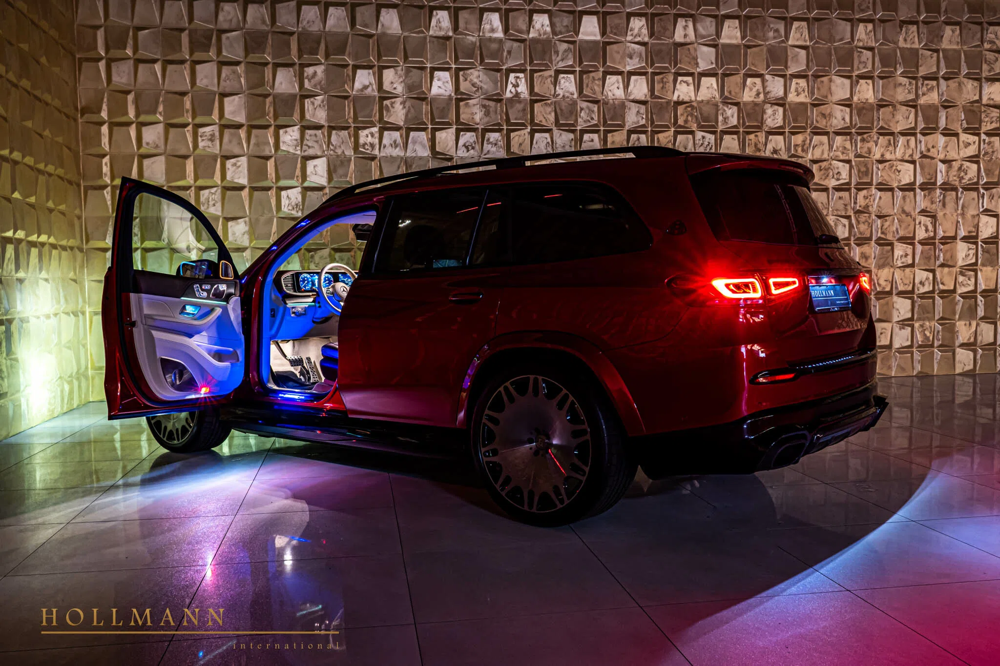 2023 BRABUS GLS 800 for sale, exterior, Hyazinth Red (996)
