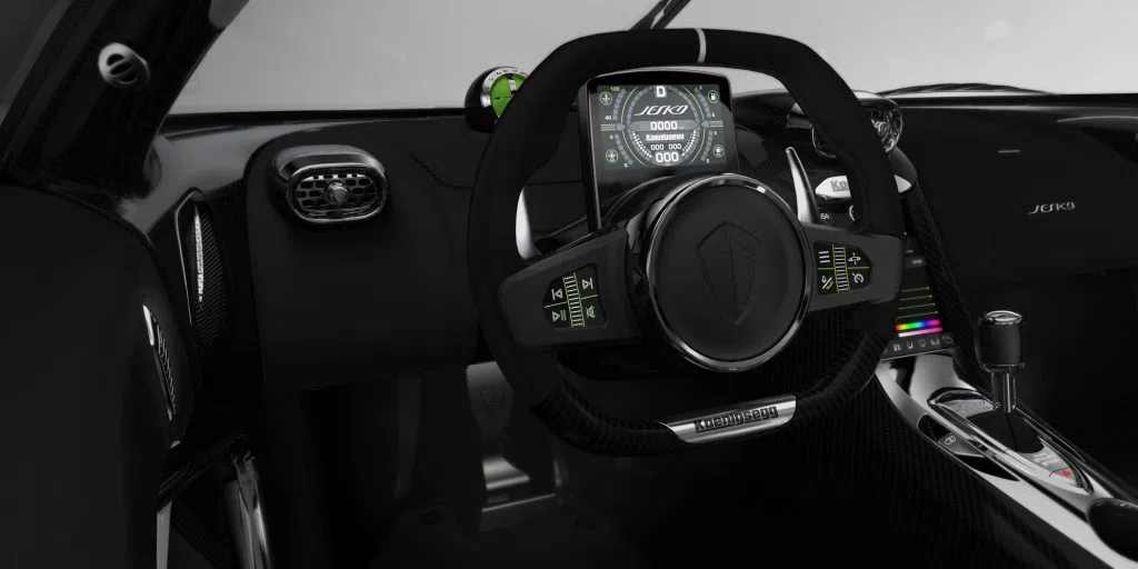 2022 Koenigsegg Jesko interior