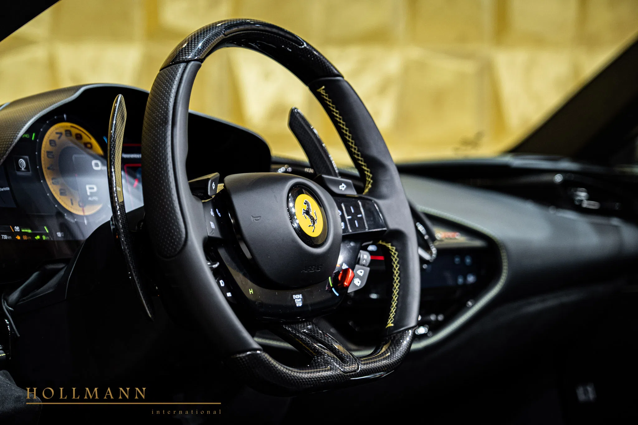 2023 Ferrari SF90 Spider interior