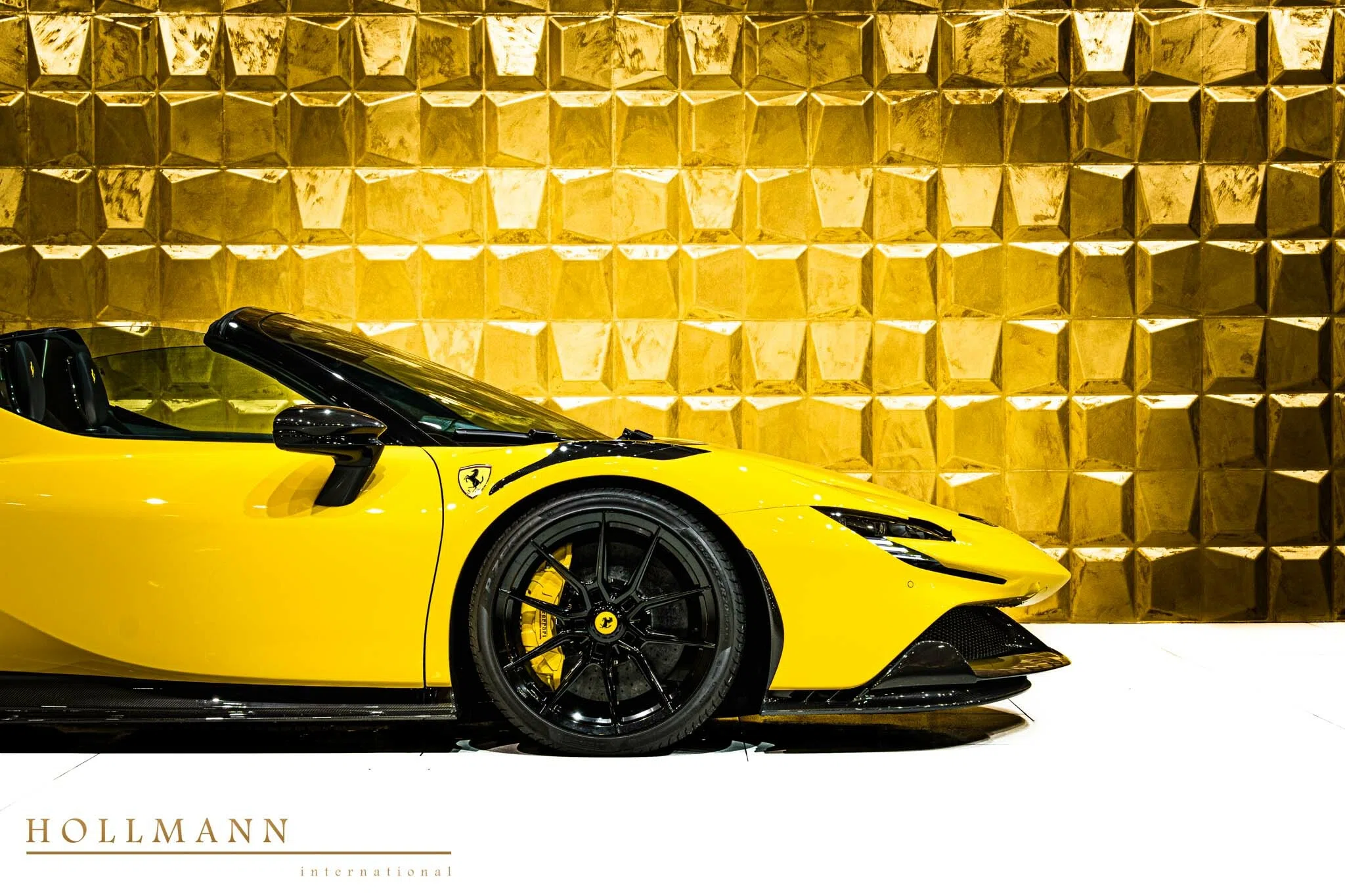 2022 Ferrari SF90 Spider by NOVITEC for sale, exterior, Giallo Modena