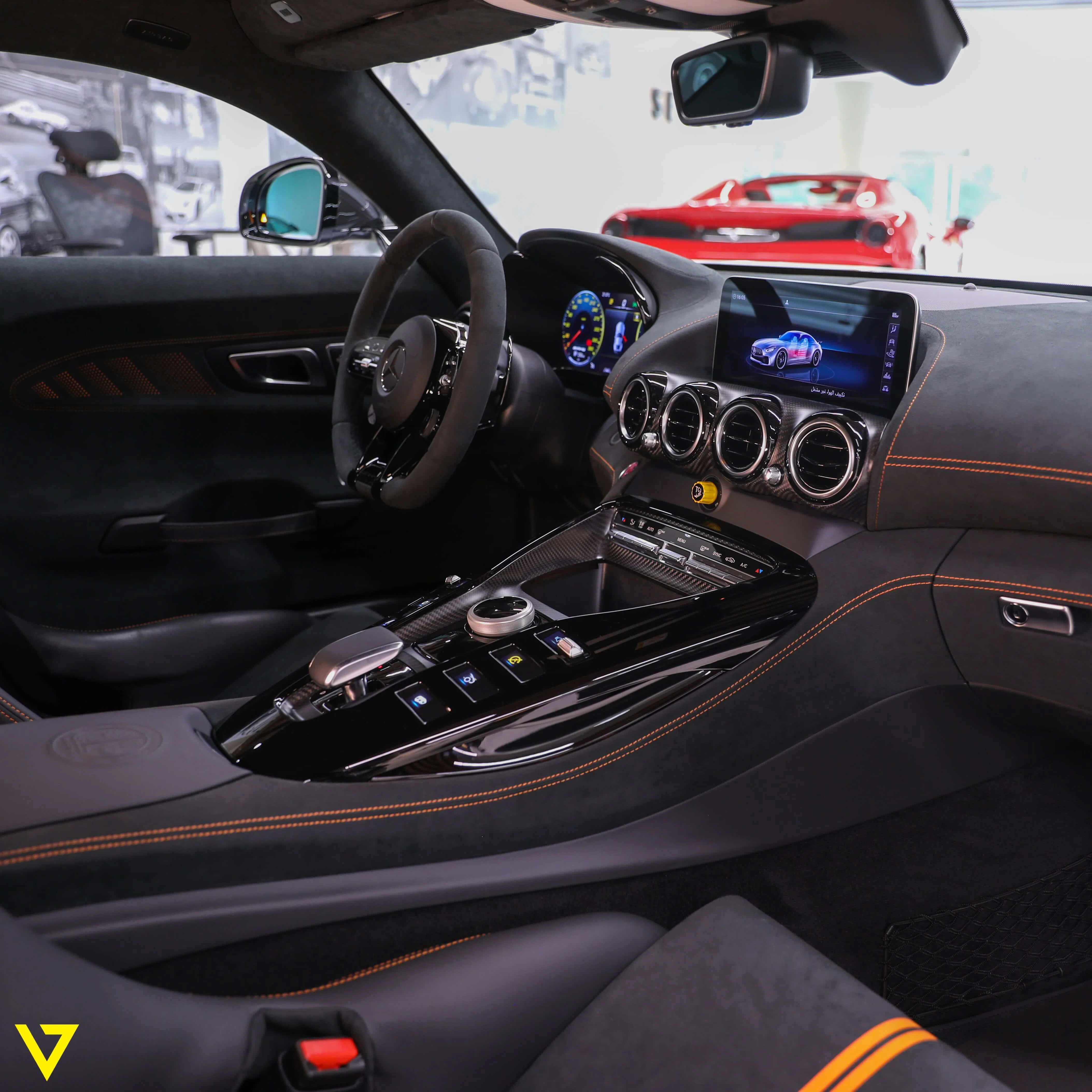 2022 MERCEDES-BENZ AMG GT Black series interior, dashboard