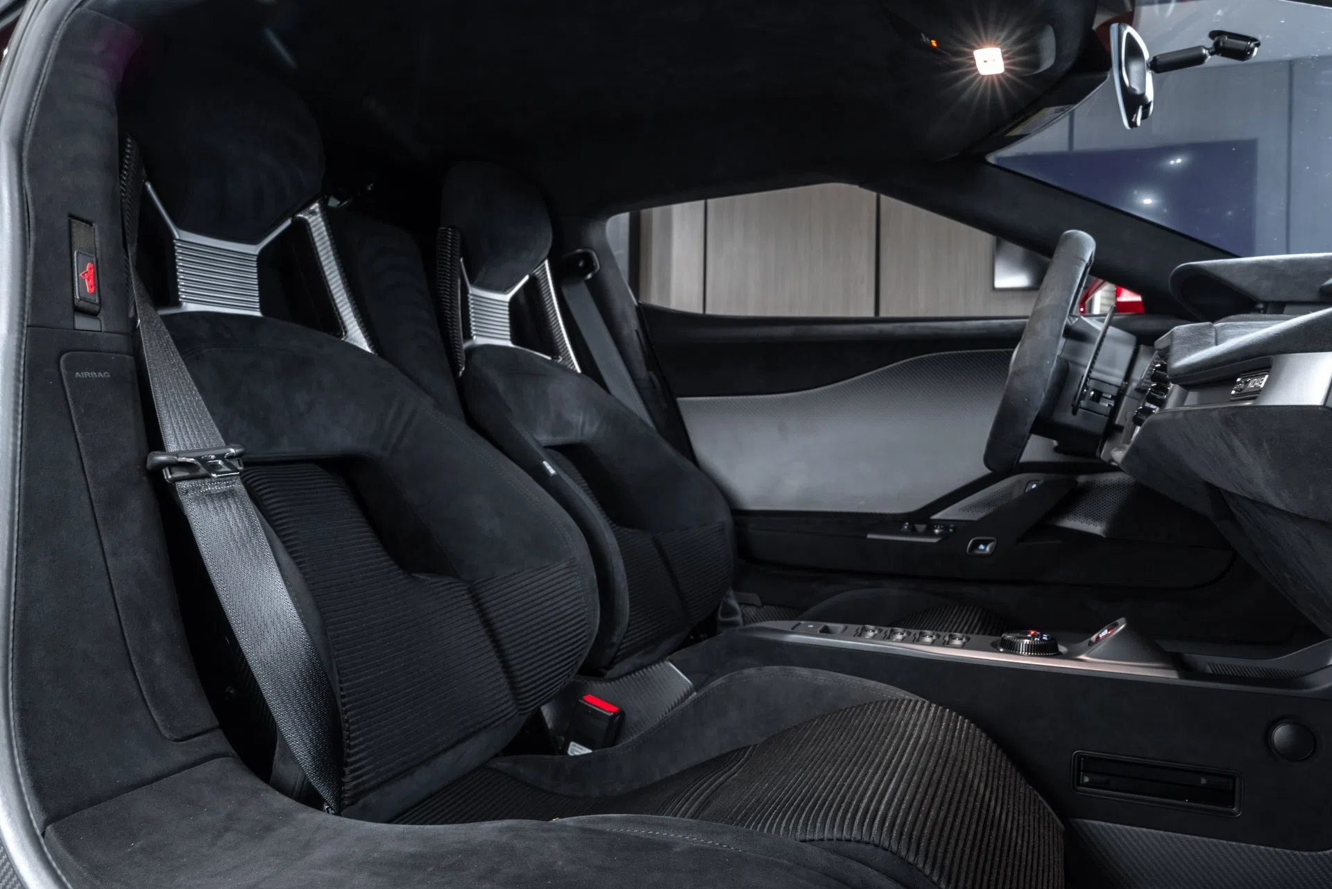 2019 Ford GT Coupe interior, seats, Dark Energy