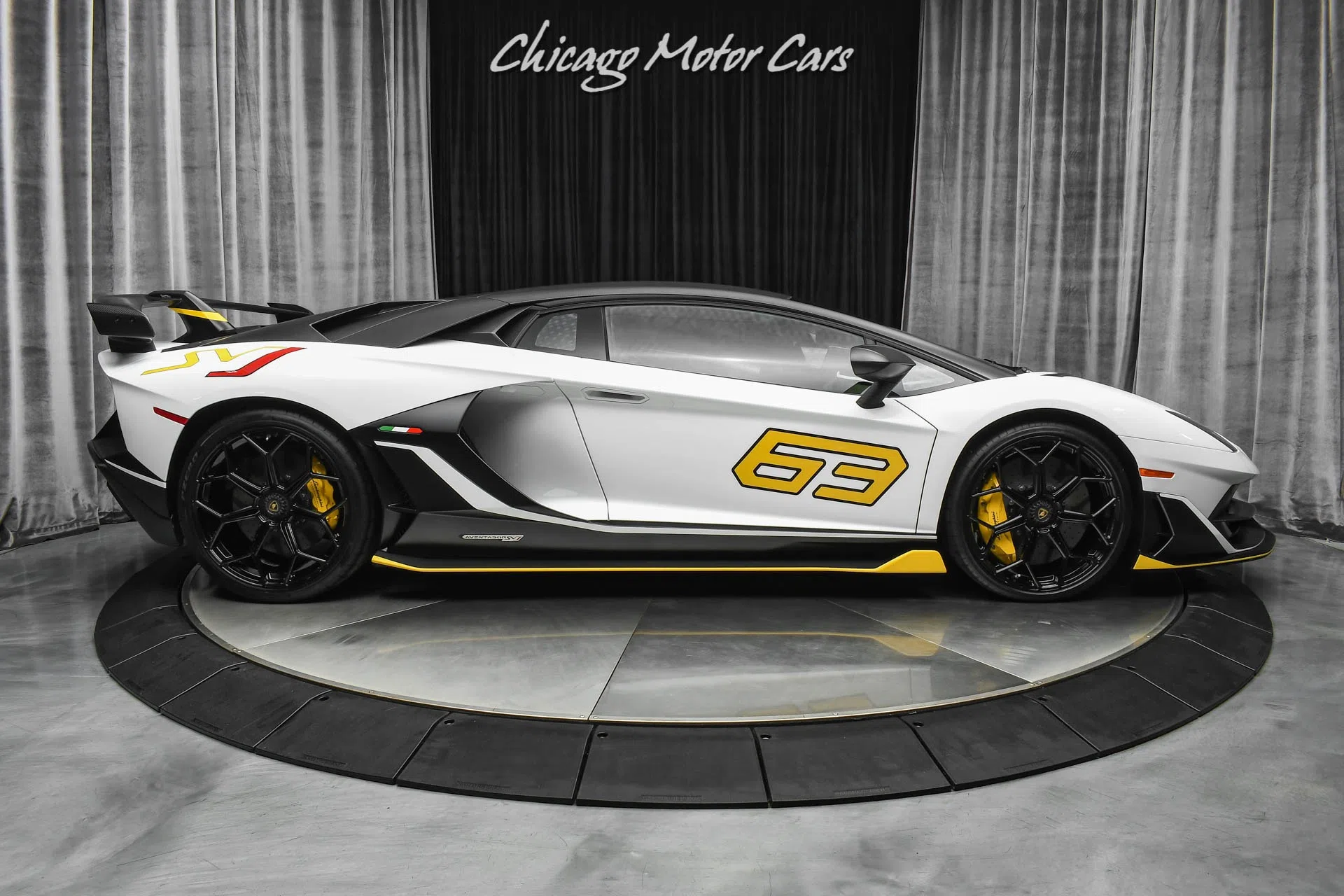 2020 Lamborghini Aventador LP770-4 SVJ 63 Edition Coupe for sale, exterior, Bianco Isis