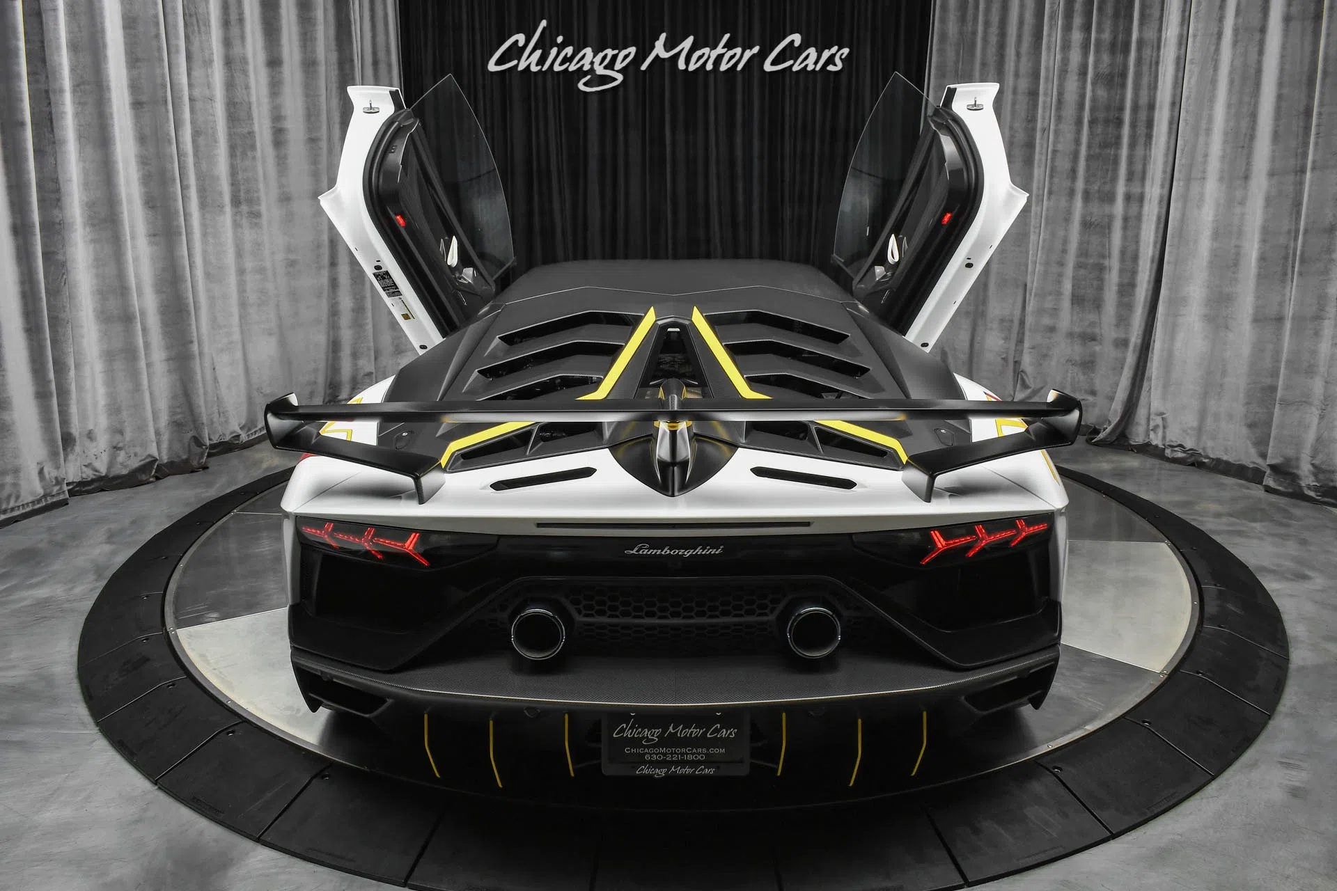 2020 Lamborghini Aventador LP770-4 SVJ 63 Edition Coupe for sale, exterior, Bianco Isis