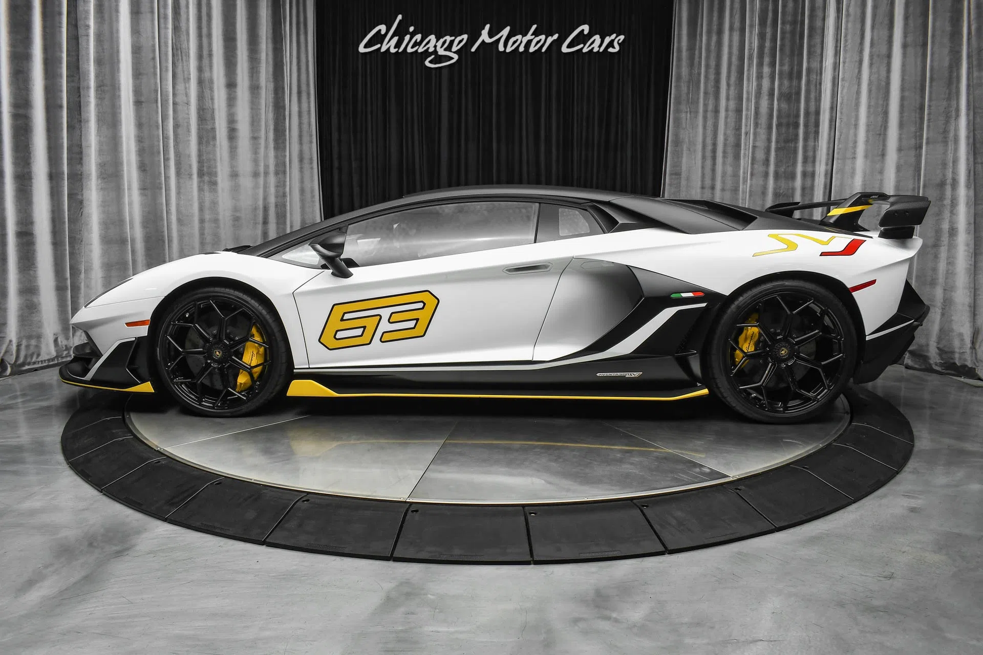 2020 Lamborghini Aventador LP770-4 SVJ 63 Edition Coupe for sale, exterior, Bianco Isis