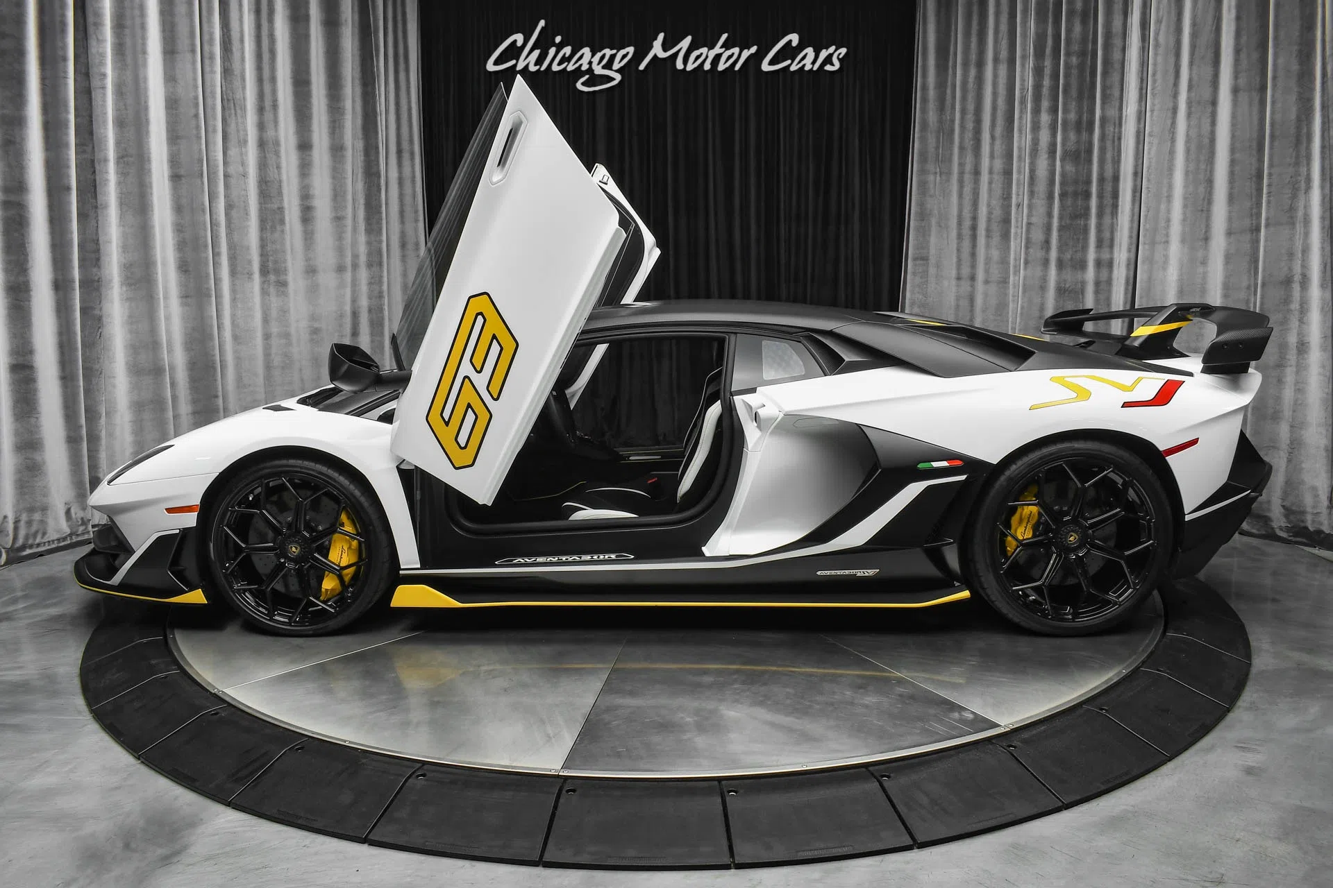 2020 Lamborghini Aventador LP770-4 SVJ 63 Edition Coupe for sale, exterior, Bianco Isis