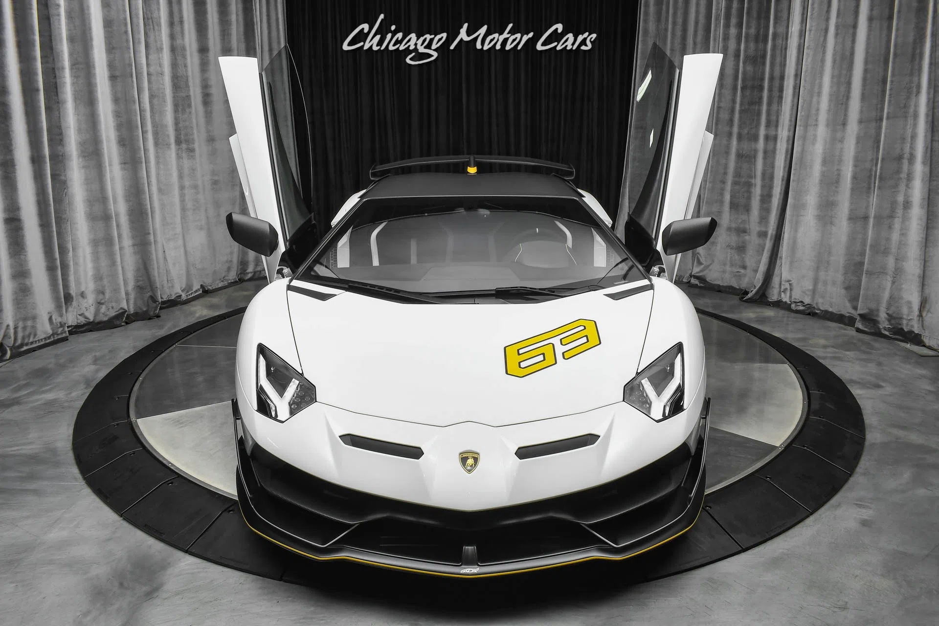 2020 Lamborghini Aventador LP770-4 SVJ 63 Edition Coupe for sale, exterior, Bianco Isis