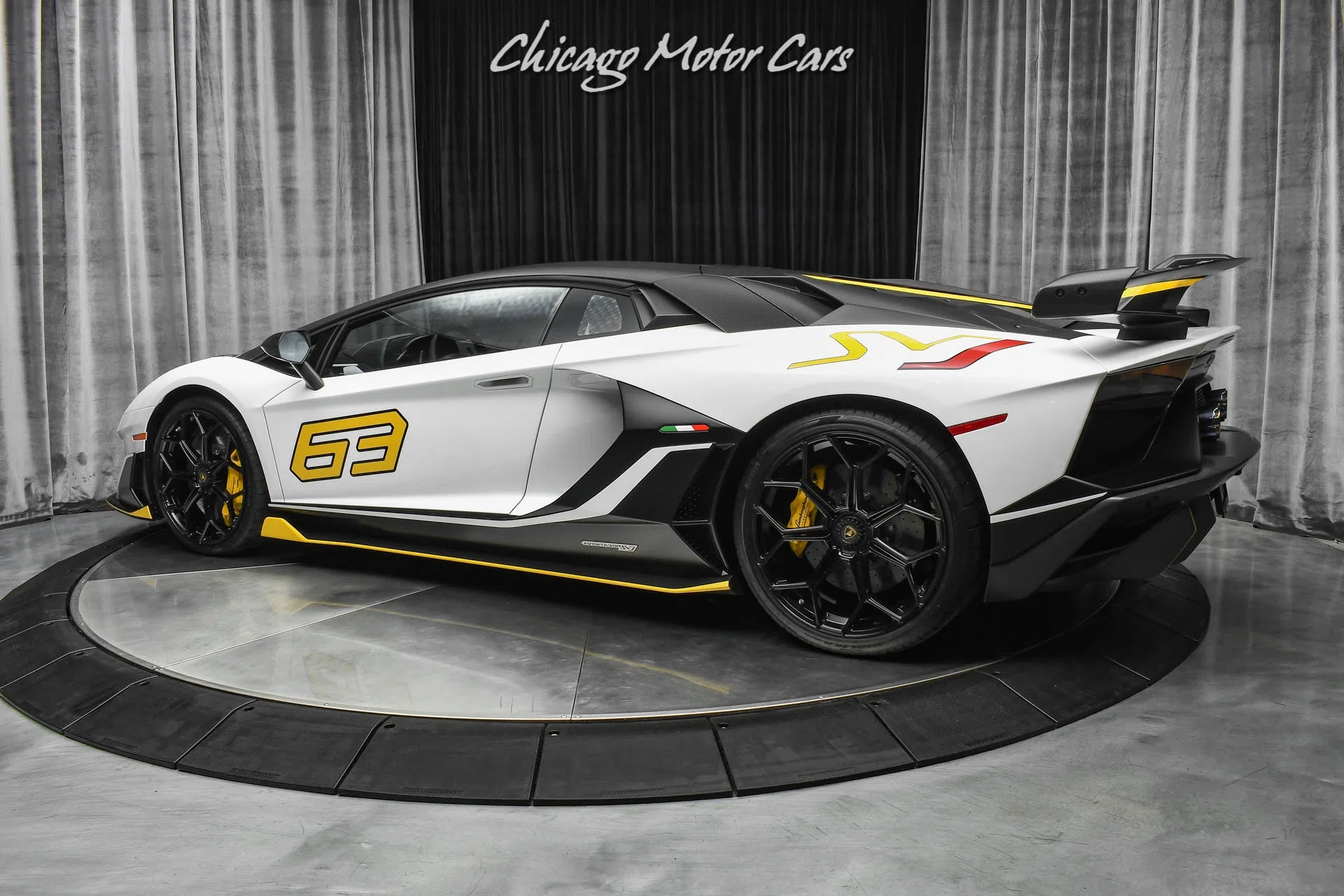 2020 Lamborghini Aventador LP770-4 SVJ 63 Edition Coupe for sale, exterior, Bianco Isis