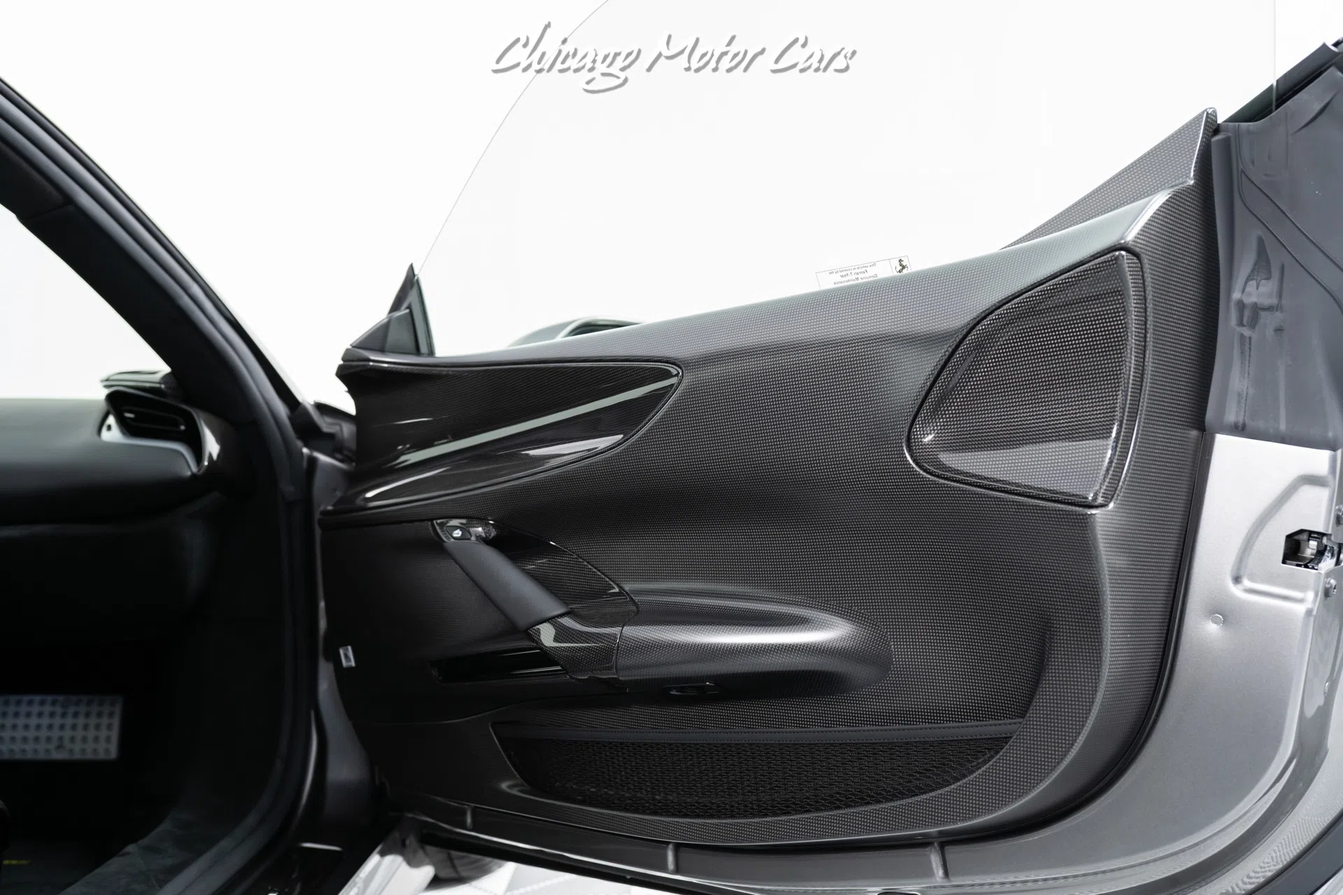 2021 Ferrari SF90 Stradale Coupe Assetto Fiorano interior, door panel