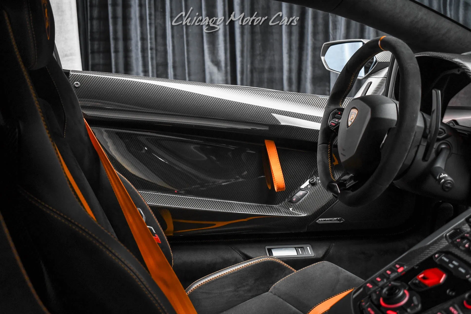 2019 Lamborghini Aventador SVJ Coupe interior, door panel