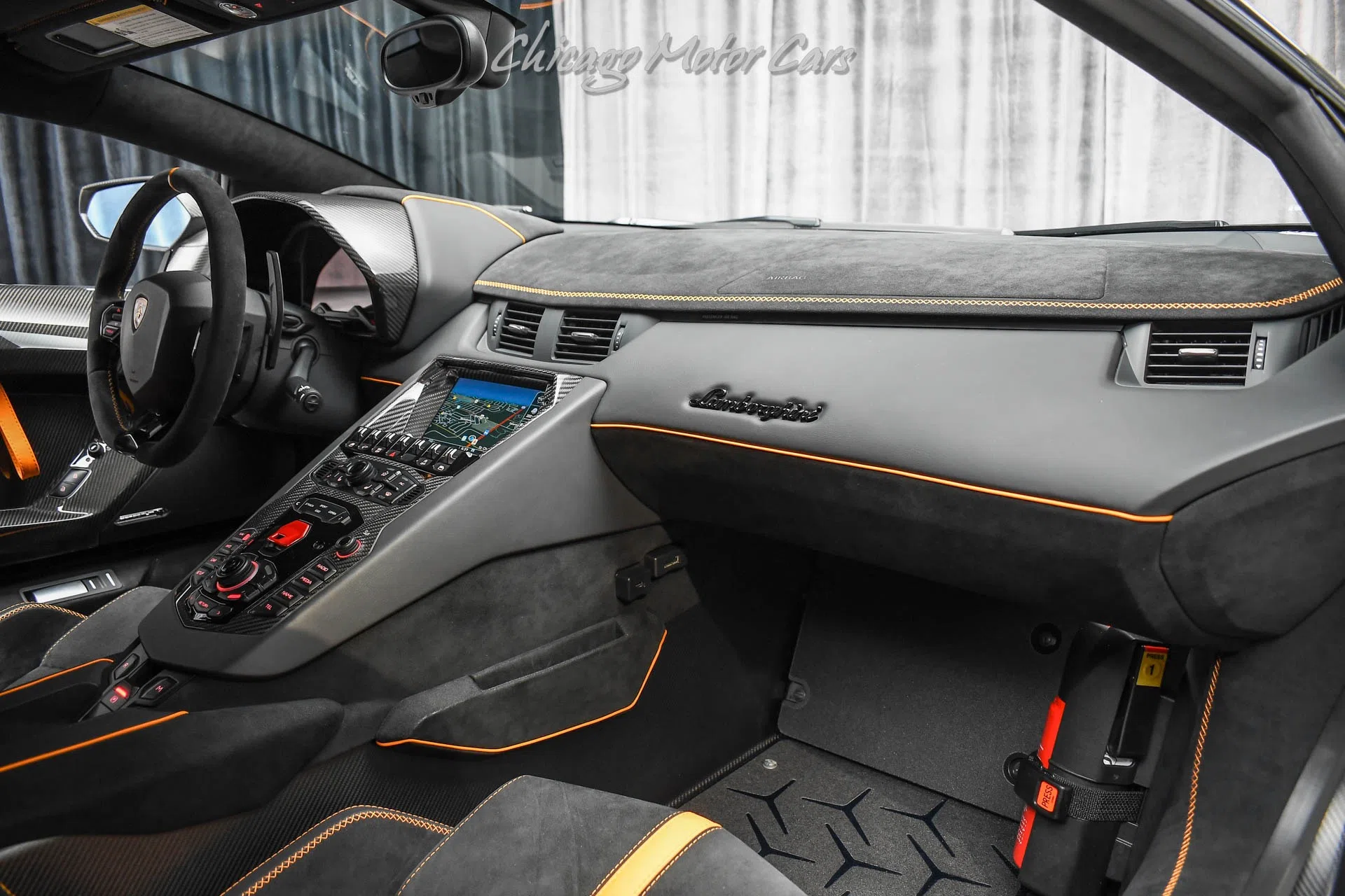2019 Lamborghini Aventador SVJ Coupe interior