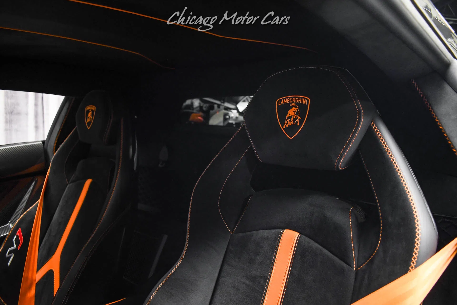 2019 Lamborghini Aventador SVJ Coupe interior