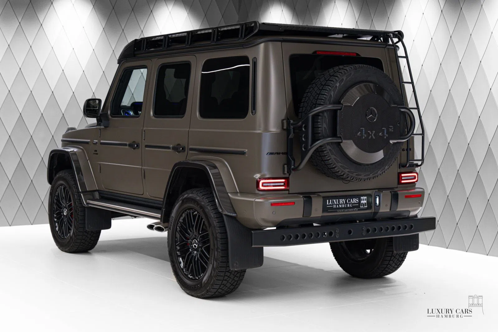 2022 Mercedes-Benz G 63 AMG 4x4², rear three-quarter view