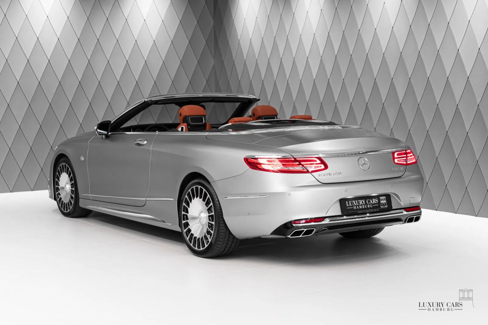 2018 Mercedes-Maybach S 650 Cabriolet"1 of 300", rear three-quarter view