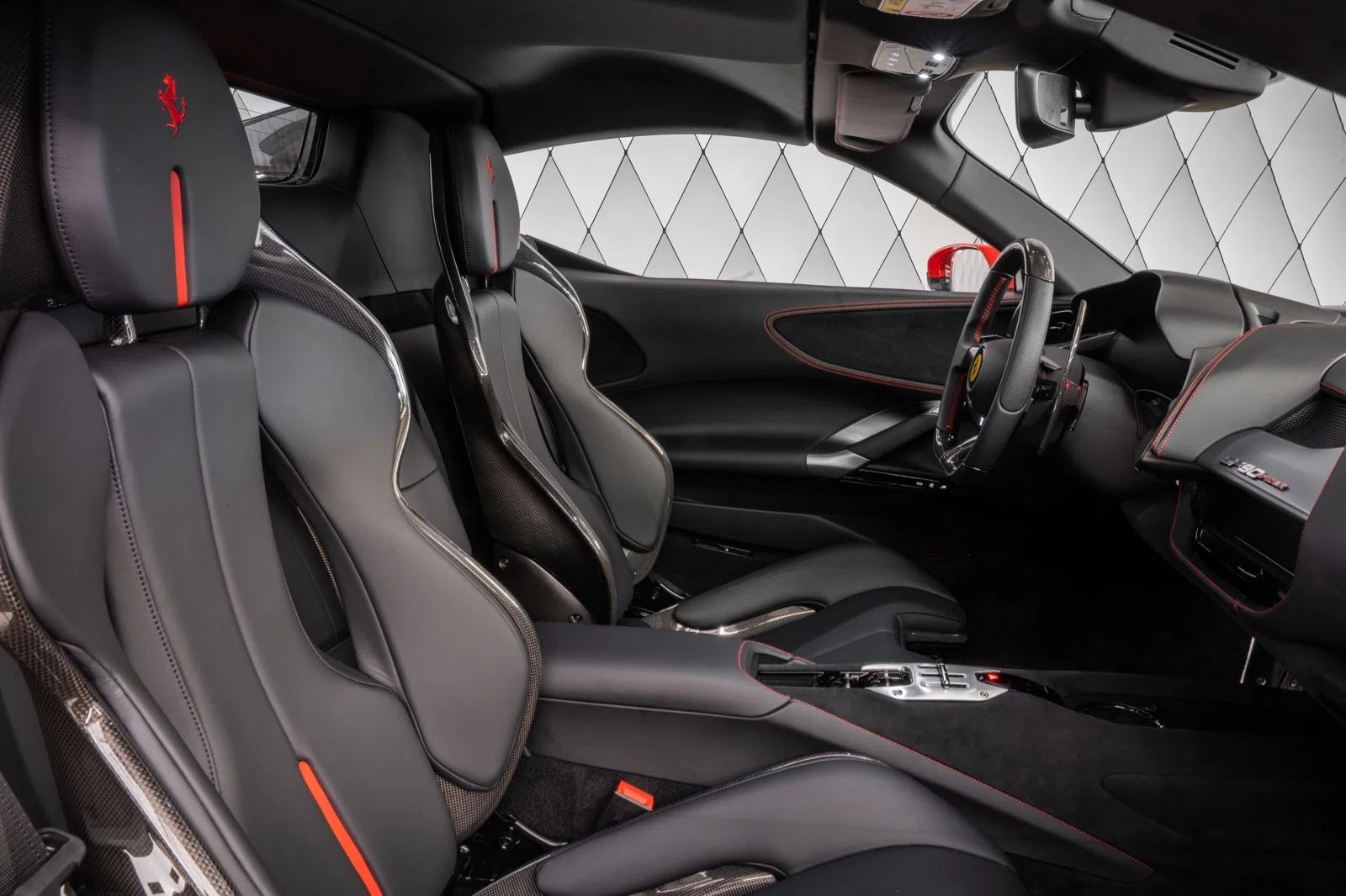2023 Ferrari SF 90 Spider interior, seats